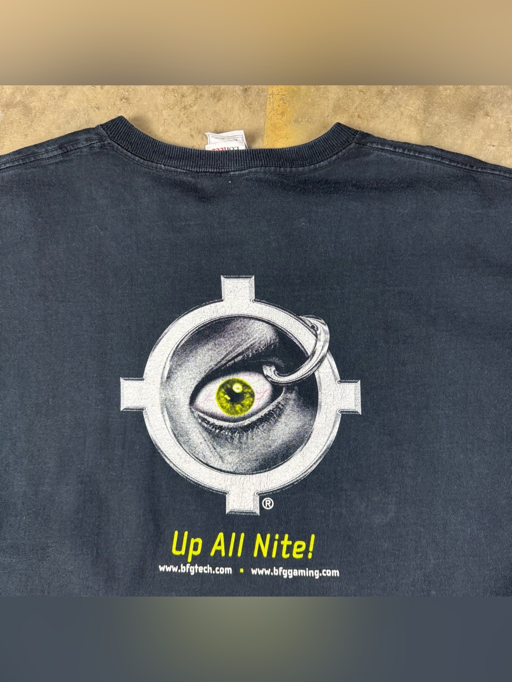 Vintage PC Gaming T-Shirt Size XL Fruit of the Loom BFG Gaming Tech 2000s Y2K
